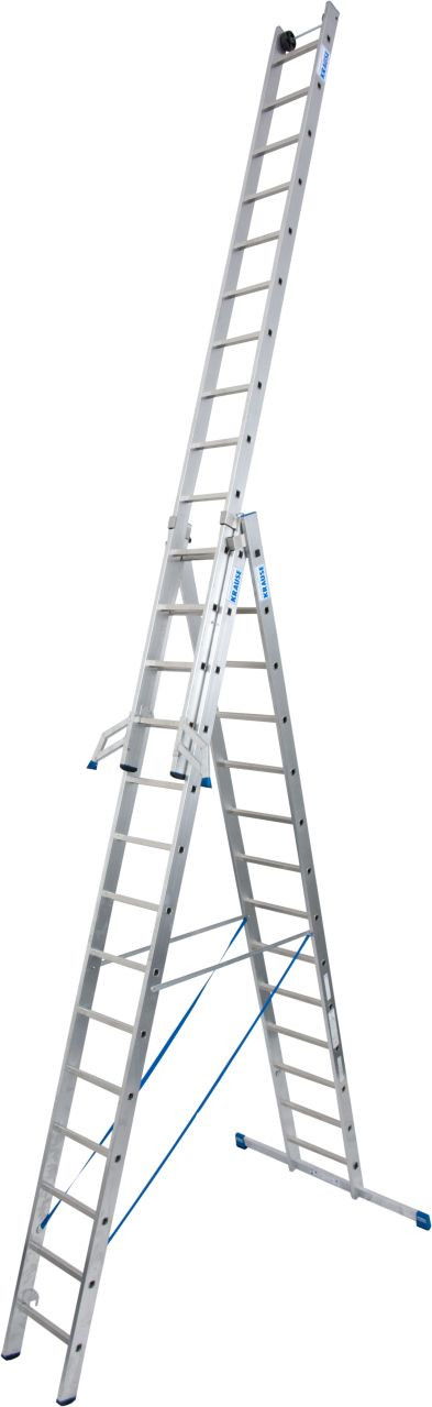 Krause STABILO Professional háromrészes létrafokos sokcélú létra, 3x14 fokos termék fő termékképe
