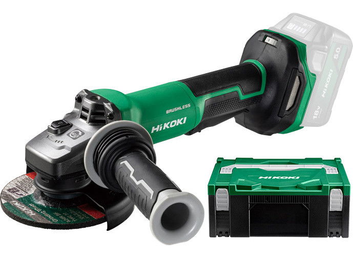 HiKoki G1813DVF-W2Z akkus sarokcsiszoló (akku és töltő nélkül, Hitbox kofferben) termék fő termékképe