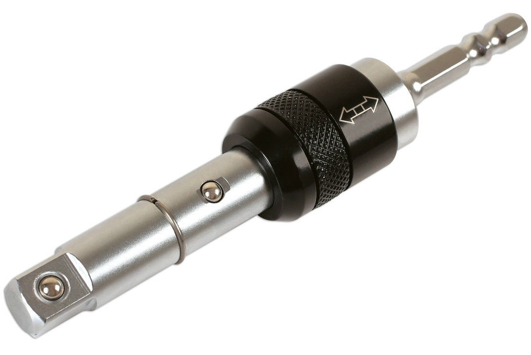 Laser Tools LAS-6375 2:1-ben 3/8"-os fúrógépbe fogható csuklós / fix crowa hajtószár termék fő termékképe