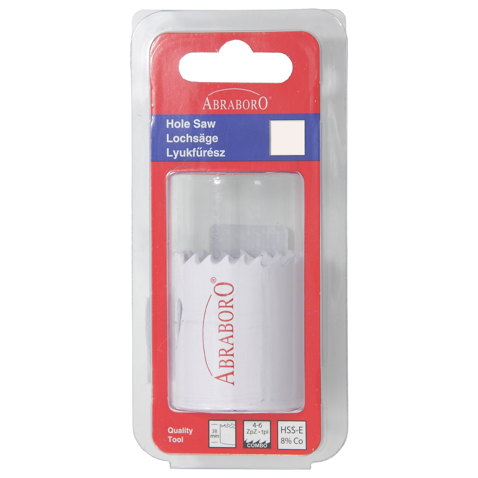 Abraboro 19 mm HSS-Co lyukfűrész termék fő termékképe
