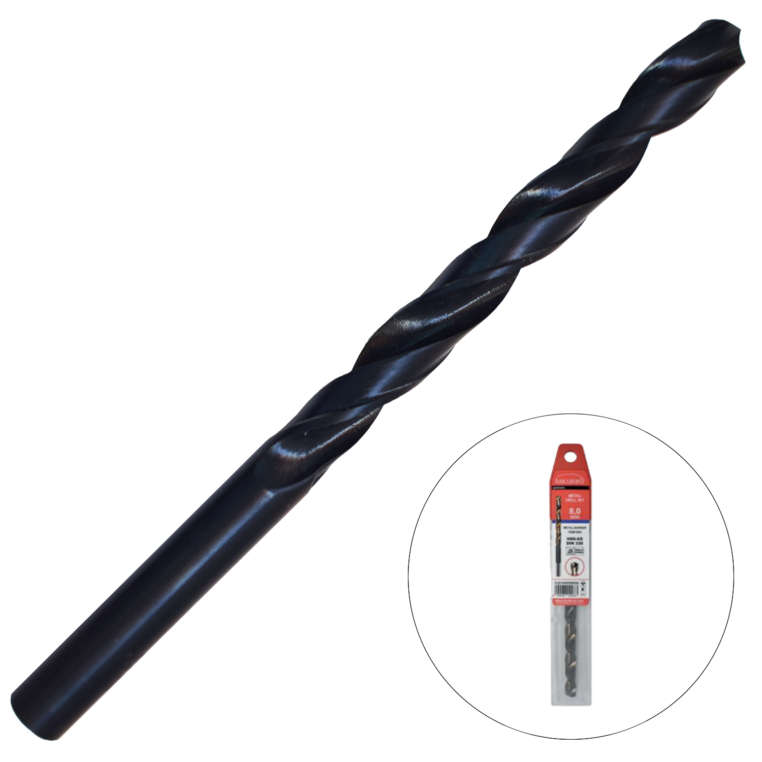 Abraboro 1 x 34 / 12 mm HSS-R fémfúró EV-Pack, 2 db/csomag termék fő termékképe