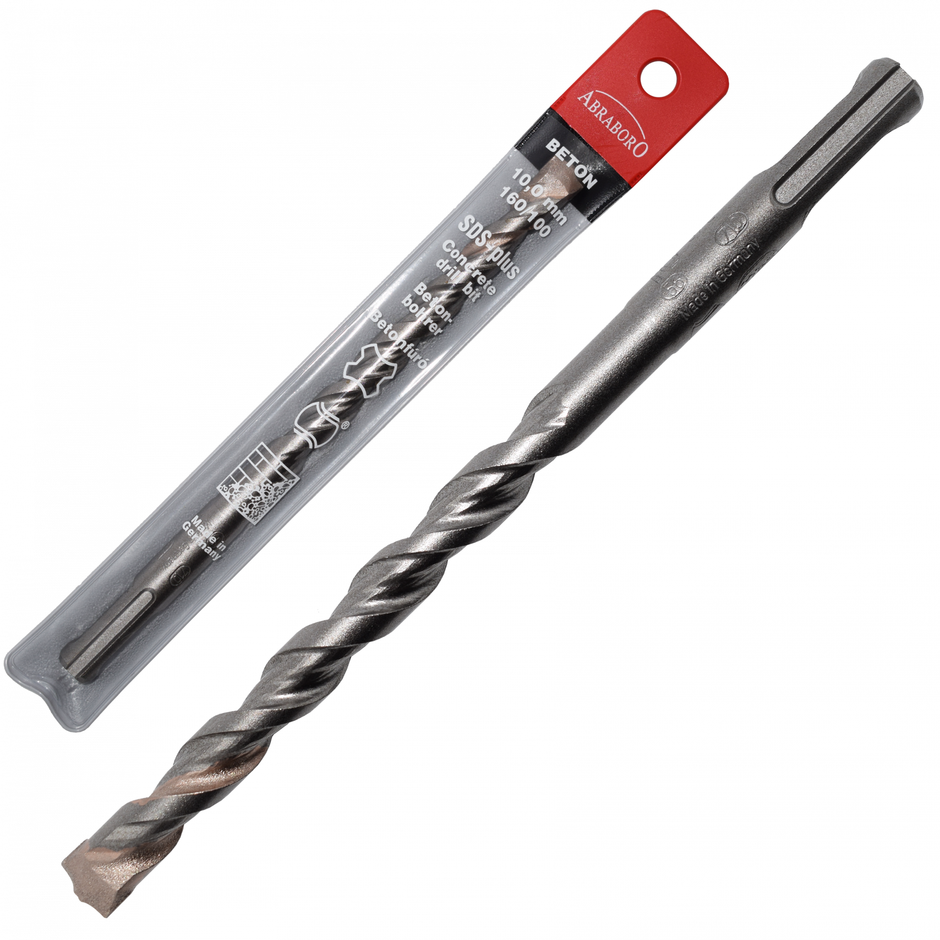 Abraboro 16 x 800 / 750 mm SDS-plus TWIXX betonfúró műanyag tasakban termék fő termékképe