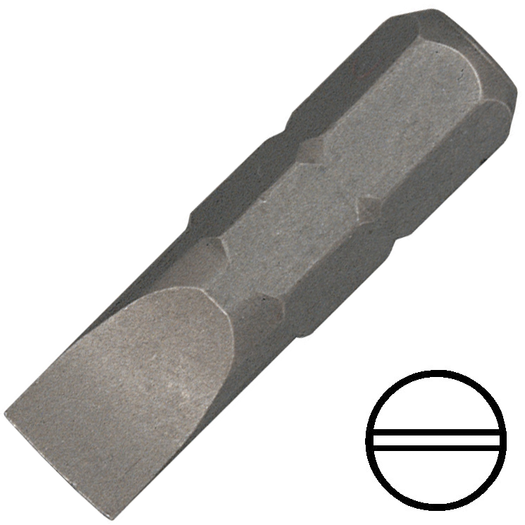 KENNEDY 5.5 mm hornyos csavarhúzó bit 1/4" hatszög illesztéssel, 25 mm termék fő termékképe