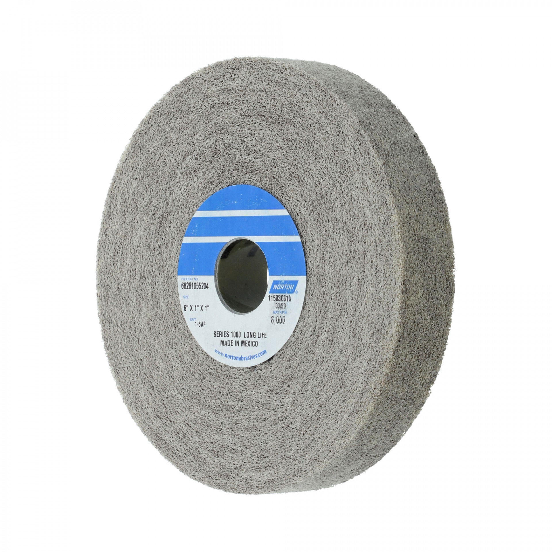 Norton Rapid Finish Series 1000 Long Life rost csiszolókorong 150x25x25mm Fine 6 Alox, 3 db/csomag termék fő termékképe