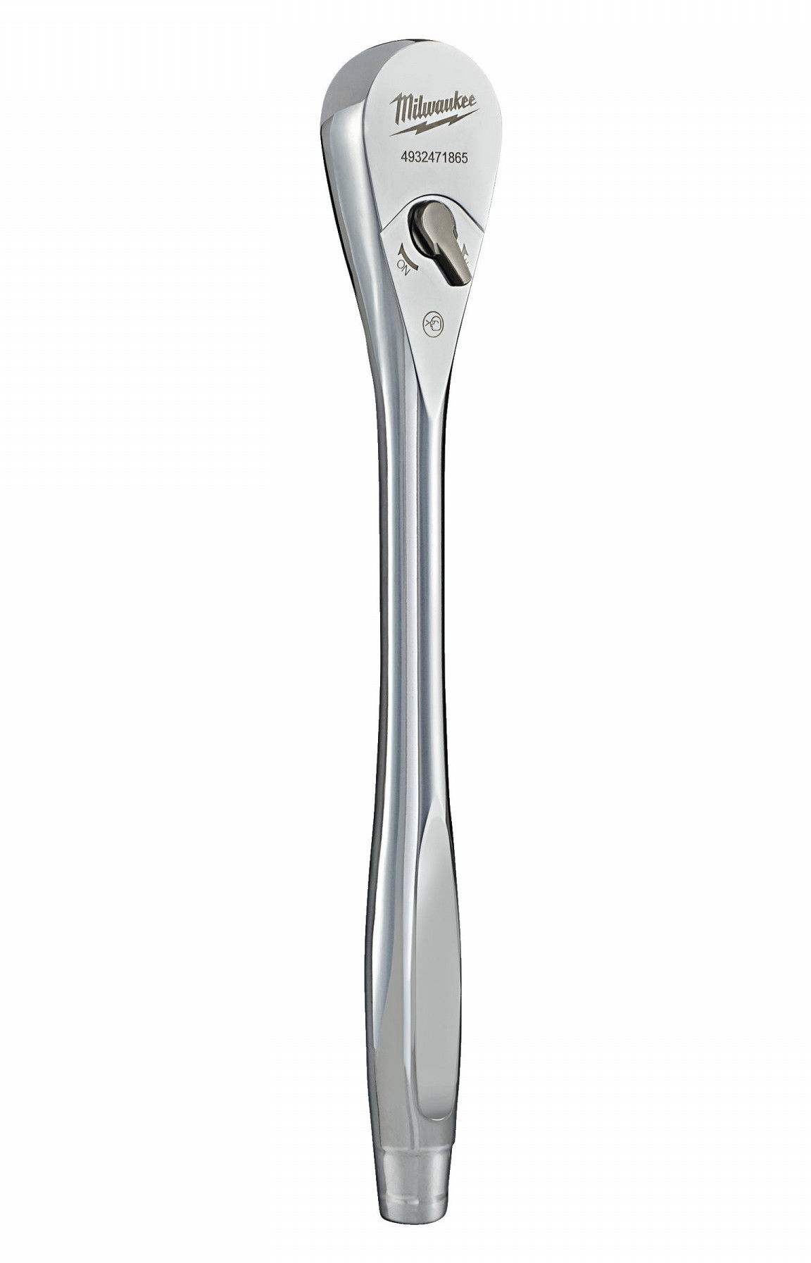 Milwaukee 1/2" racsnis hajtókar, váltókaros, 90-fogú, 286 mm termék fő termékképe