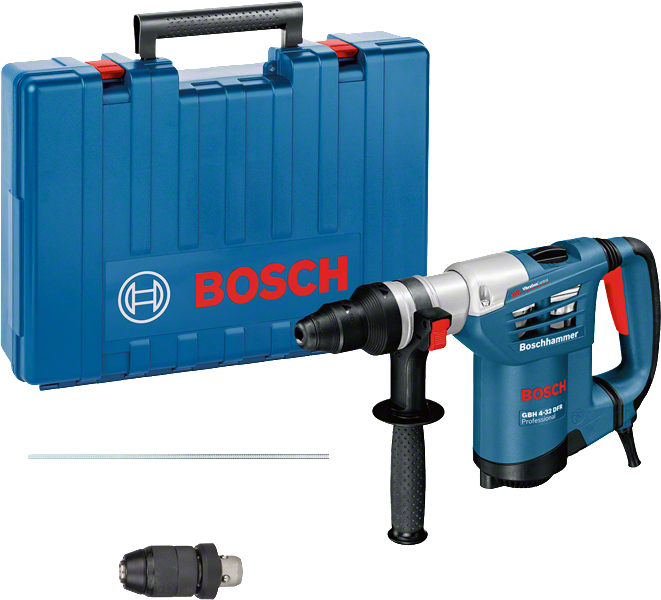 Bosch GBH 4-32 DFR SDS-plus fúró-vésőkalapács + gyorstokmány (kofferben) termék fő termékképe