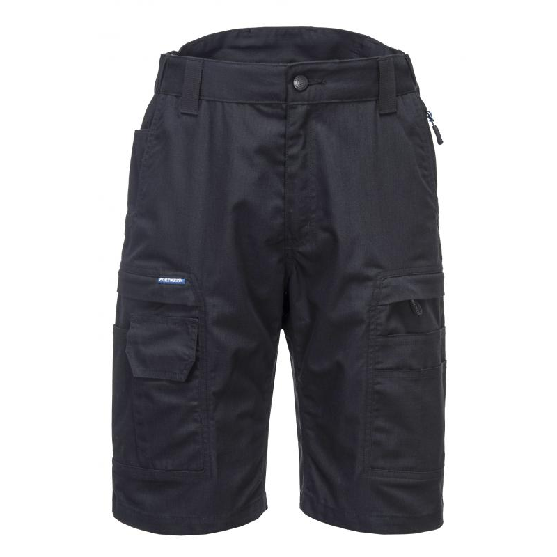 Portwest KX340 - KX3 Ripstop rövidnadrág, fekete termék fő termékképe