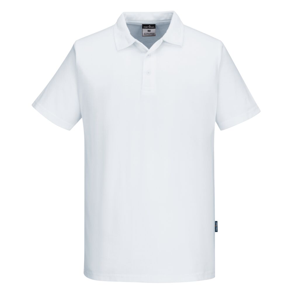 Portwest C211 - MeshAir Pro rövidujjú pólóing S/S, fehér termék fő termékképe