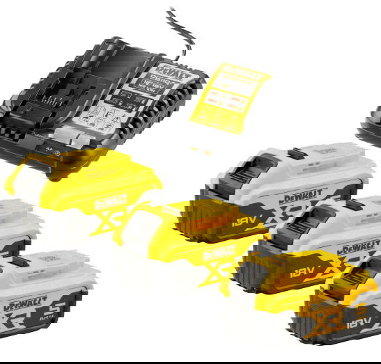Dewalt DCB1104P3 18 V 3 x 5.0 Ah XR Li-ion akku csomag termék fő termékképe