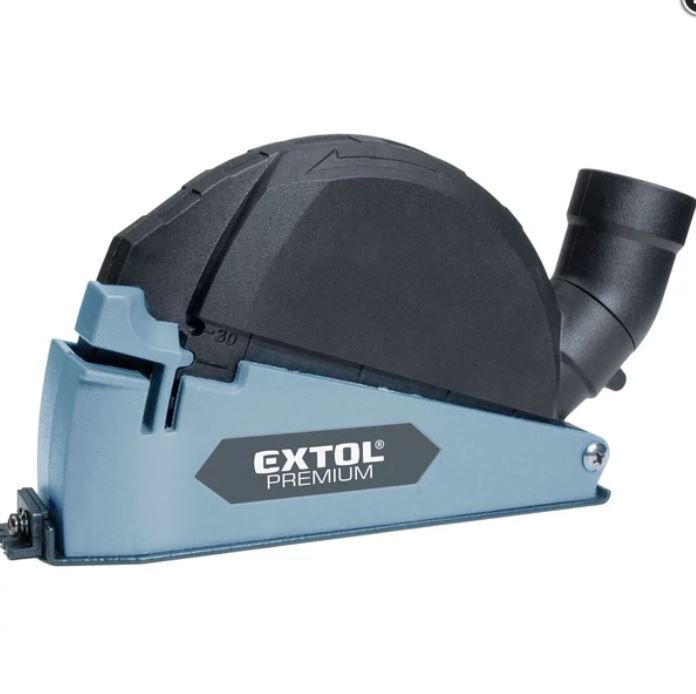 Extol Premium univerzális porelszívó adapter (feltét) sarokcsiszolóhoz 115/125mm, vágáshoz (8807026) termék fő termékképe