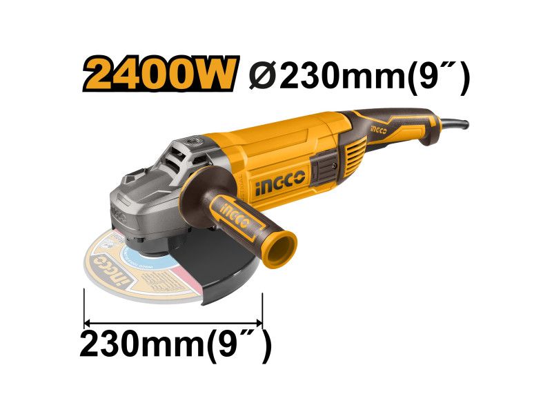 INGCO Sarokcsiszoló 230 mm 2400 W termék fő termékképe