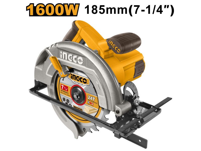 INGCO Körfűrész 185 mm 1600 W termék fő termékképe