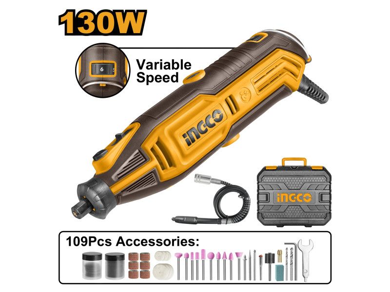 INGCO Mini csiszoló 130 W termék fő termékképe