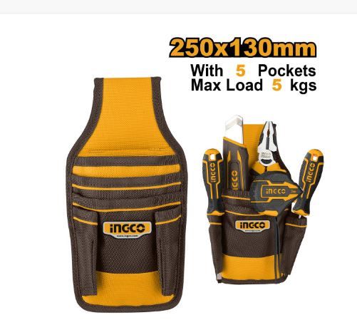 INGCO Szög és szerszámtartó övtáska 5 zsebes termék fő termékképe