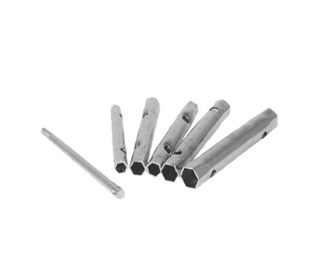 Extol csőkulcs (bliszteren); 6 db, 6-17mm termék fő termékképe
