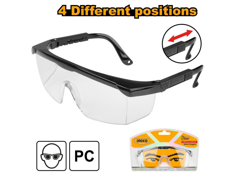 INGCO Védőszemüveg víztiszta termék fő termékképe
