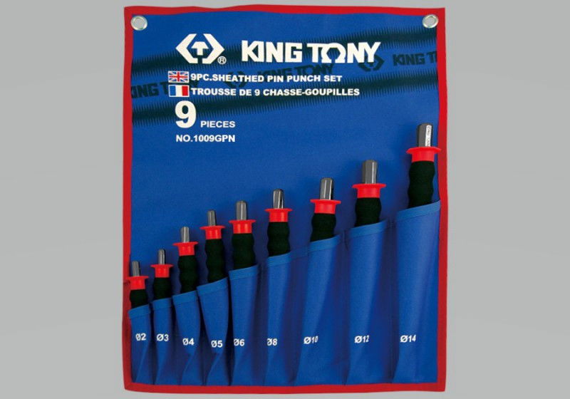 Kingtony 9 részes csapkiütő készlet (2-14mm) starter 1009GPN/1009GRN termék fő termékképe
