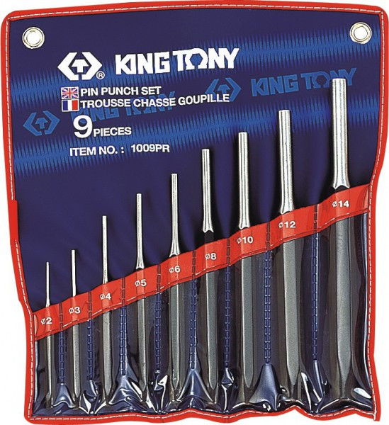 Kingtony 9 részes csapkiütő készlet (2-14mm) 1009PR termék fő termékképe