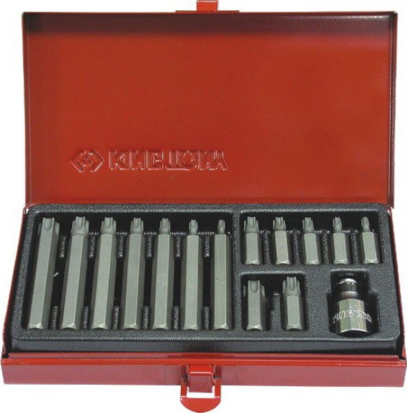 Kingtony 15 RÉSZES BITKÉSZLET 10MM-ES (TORX) 1015PQ termék fő termékképe