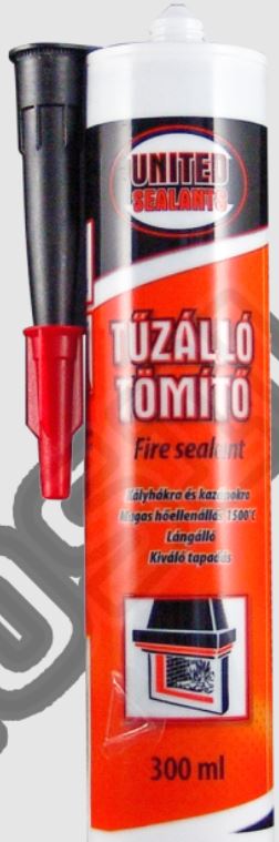 UNITED SEALANTS TŰZÁLLÓ TÖMÍTŐ 300ML (KÁLYHATÖMÍTŐ) termék fő termékképe