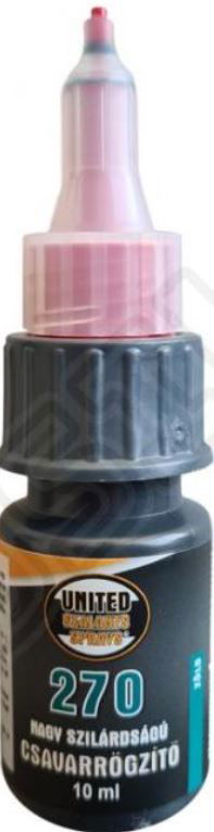 UNITED SEALANTS CSAVARRÖGZÍTŐ 270 ERŐS 10ML ZÖLD termék fő termékképe