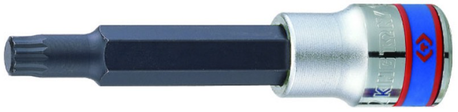 Kingtony SPLINE BITFEJ 1/2˝ M8,9 L=100MM 404108 termék fő termékképe