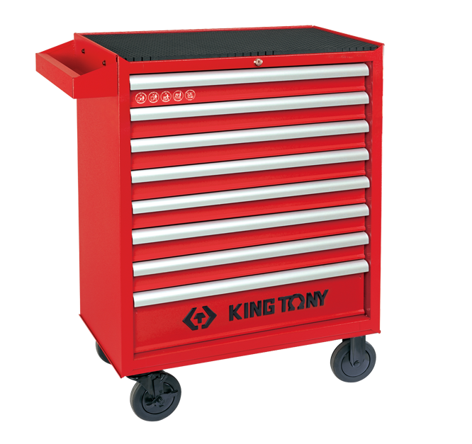 Kingtony Szerszámos kocsi 8 fiókos 87437-8B termék fő termékképe
