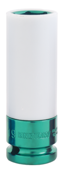 Kingtony GÉPI HOSSZÚ DUGÓKULCS VÉKONYFALÚ MŰANYAGBEVONATÚ 1/2˝19MM494519MX termék fő termékképe