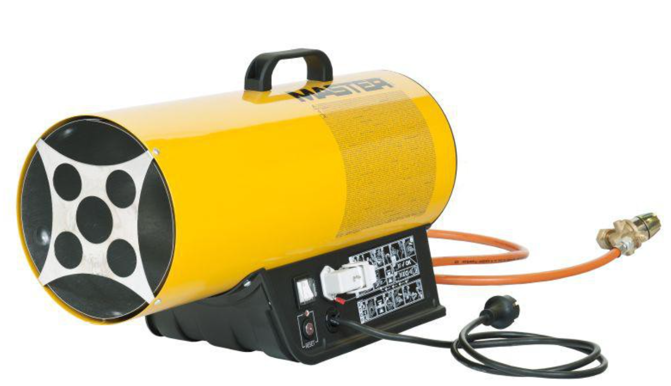 BETONTROWEL MASTER BLP33ET hőlégfúvó (PB-gázos, elektronikus gyújtás, 18-33kW) termék fő termékképe