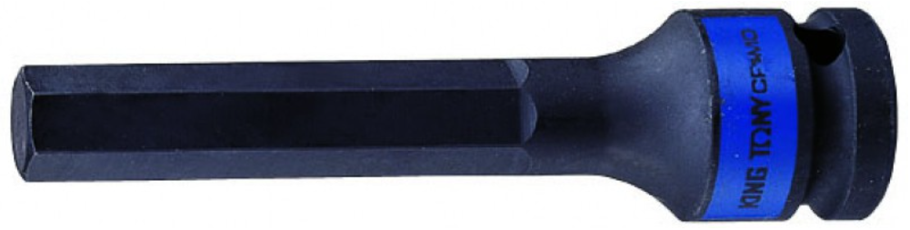 Kingtony GÉPI HEX BITFEJ 1/2˝H10,L=100MM 406510 termék fő termékképe