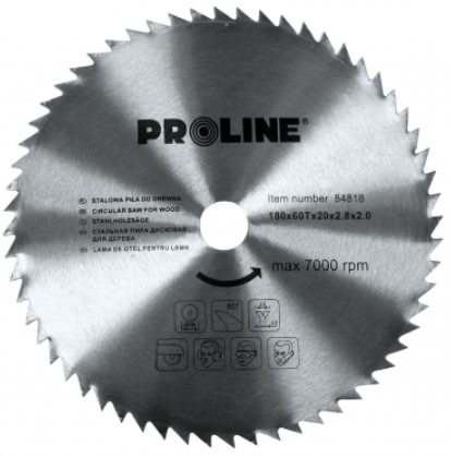 PROLINE Fűrésztárcsa TCT termék fő termékképe