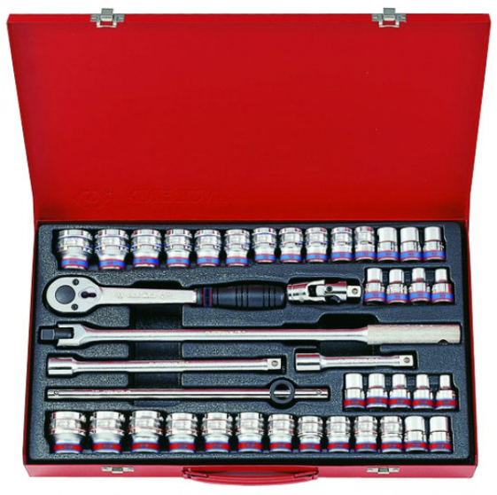 Kingtony 42 RÉSZES1/2˝-OS KÉZI DUGÓKULCS KÉSZLET, MM&COLL 4542CR02 termék fő termékképe