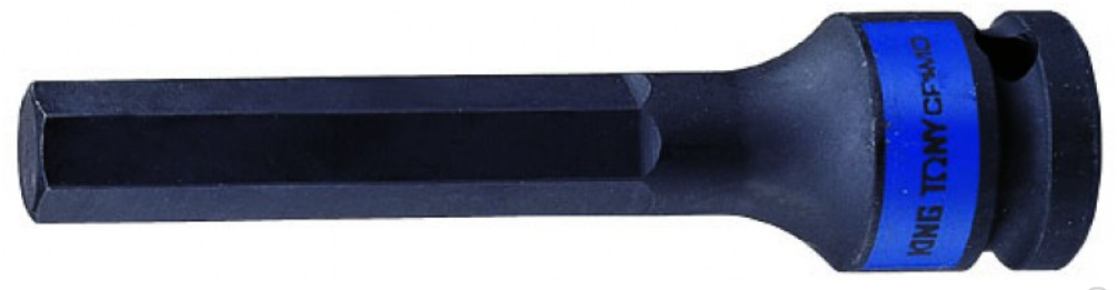 Kingtony GÉPI HEX BITFEJ 1/2˝H 5,L=100MM 406505 termék fő termékképe