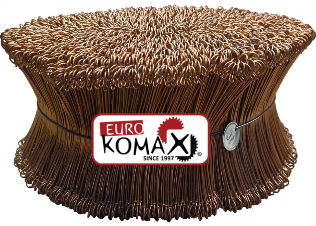 EUROKOMAX Drót, betonvas kötéshez 1,4x140mm (2500 db/köteg) termék fő termékképe