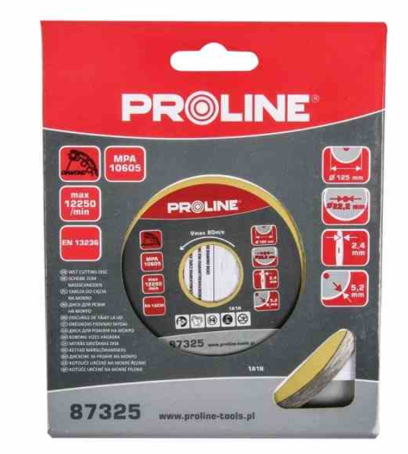 PROLINE gyémántkorong 115mm sima PROLINE termék fő termékképe