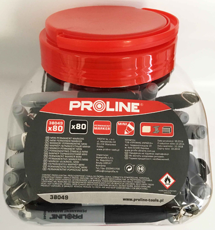 PROLINE jelölőfilc mini 80r. PROLINE termék fő termékképe
