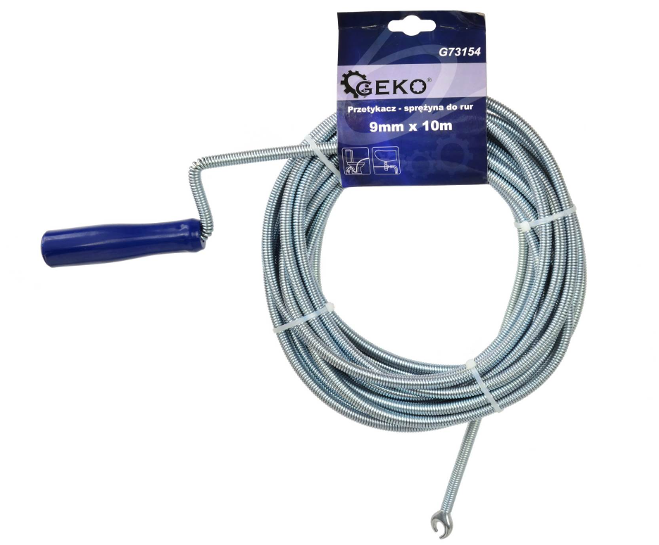 GEKO csőtisztító 10m x 9mm GEKO termék fő termékképe