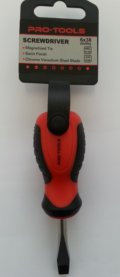 PRO-TOOLS csavarhúzó 6x38 marok PRO-TOOLS termék fő termékképe