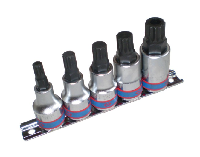 Kingtony 5 RÉSZES 1/2˝-OS SPLINE-BITFEJKÉSZLET 4105PR termék fő termékképe