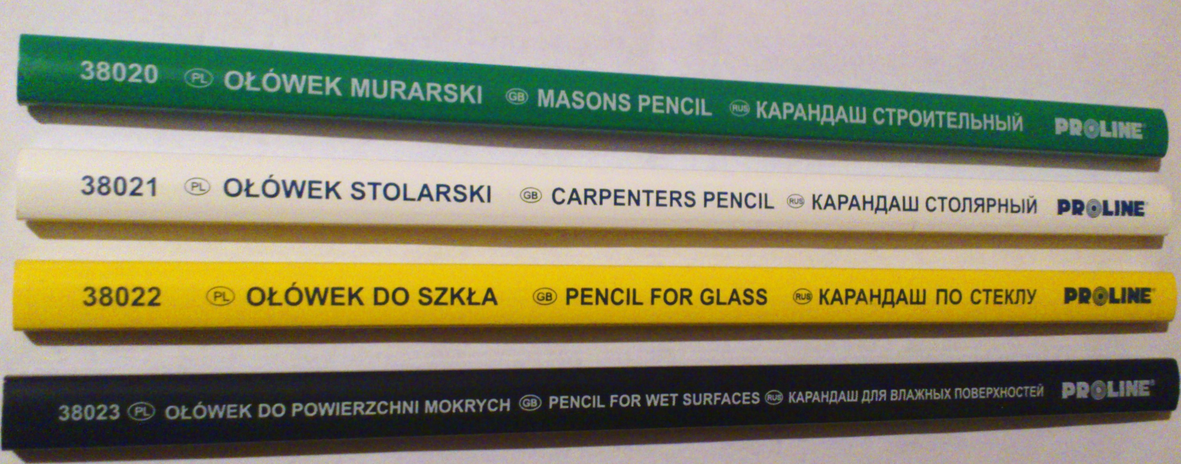 PROLINE ácsceruza 240mm fehér PROLINE termék fő termékképe