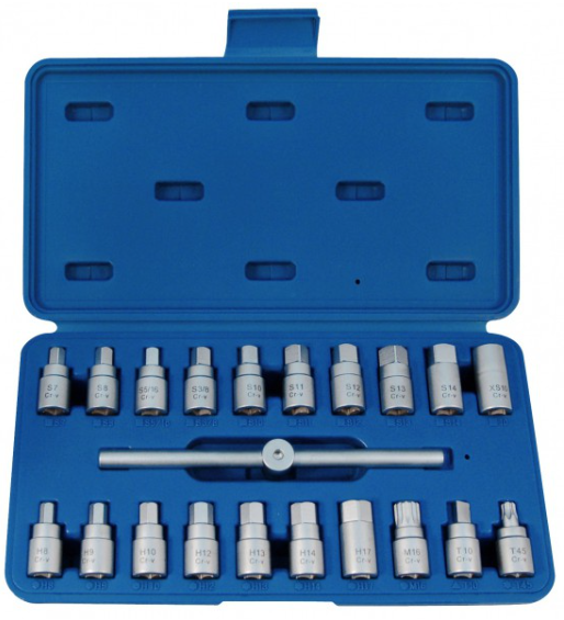 Kingtony 21 RÉSZES OLAJLEERESZTŐ-CSAVAR DUGÓKULCS KÉSZLET 9AR11 termék fő termékképe