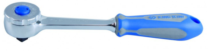 Kingtony RACSNIS HAJTÓKAR 1/4"-OS IRÁNYVÁLTÓS 72-FOGÚ 140 MM 2756-55G termék fő termékképe