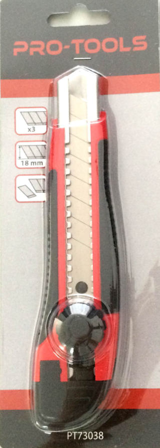 PRO-TOOLS szike 18mm gumis csav. 3r. PRO-TOOLS termék fő termékképe