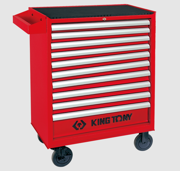 Kingtony Szerszámos kocsi 10 fiókos 87437-10B termék fő termékképe