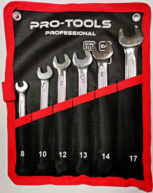 PRO-TOOLS Csillag-villáskulcs klt. 6r. termék fő termékképe