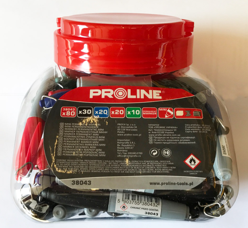 PROLINE jelölőfilc mini 80r. PROLINE termék fő termékképe