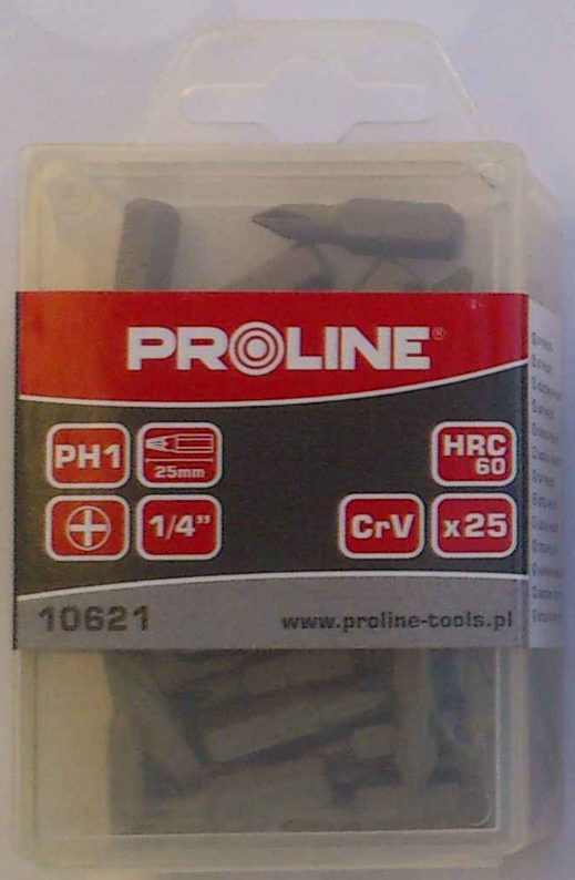 PROLINE bit set PH1 25mm 25r. PROLINE termék fő termékképe