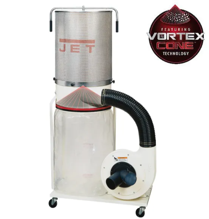 JET DC-1100CKT Forgács- és porelszívó mikroszűrős patronnal - 400V termék fő termékképe