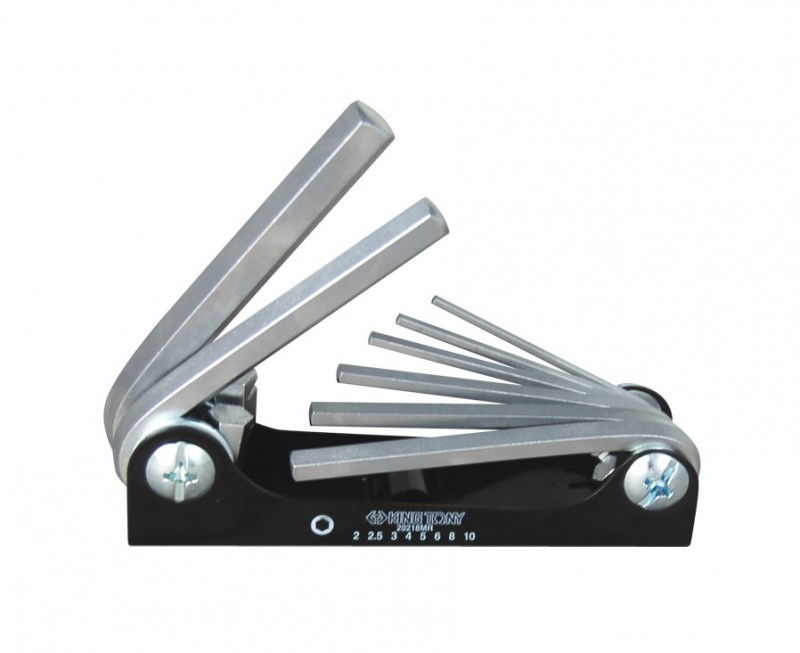 Kingtony 8 részes rövid imbuszkulcs készlet 2-10mm 20218MR termék fő termékképe