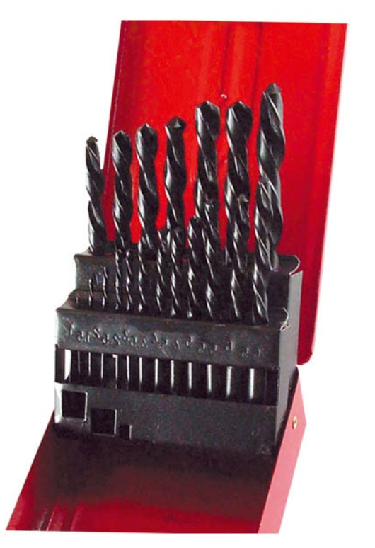 EXTOL Fémcsigafúró klt. HSS, 19részes, 1-10mm termék fő termékképe